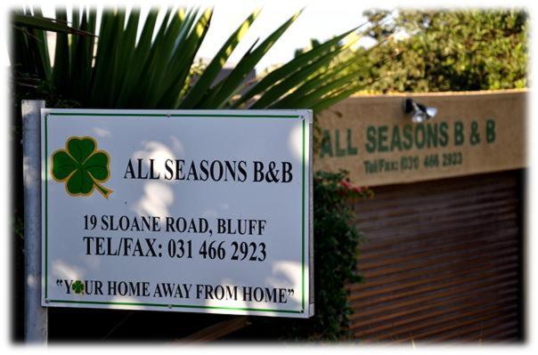 All Seasons B&B Durban Esterno foto